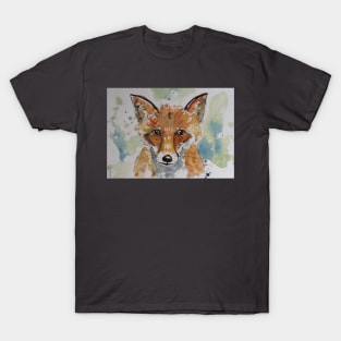 Red Fox Portrait T-Shirt